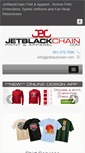 Mobile Screenshot of jetblackchain.com